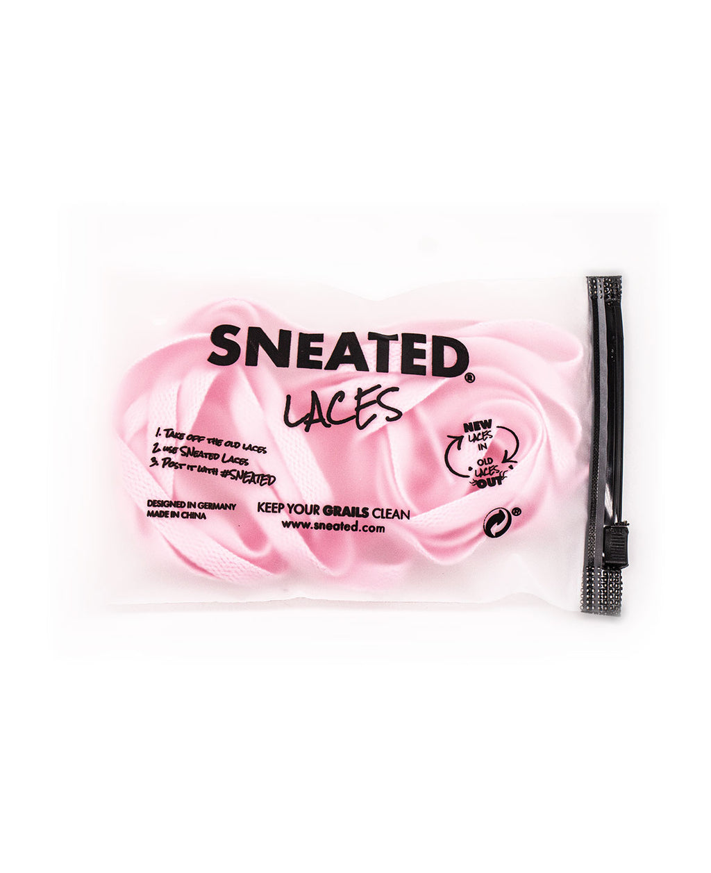 Laces Flat Pink