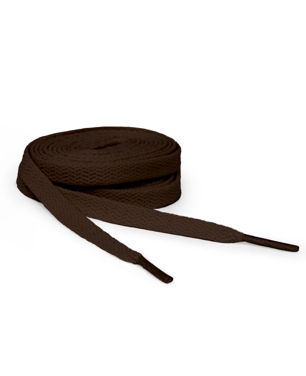 Laces Flat Dark Mocha