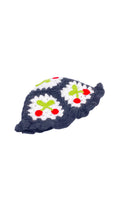 Strickmütze Cherry Black