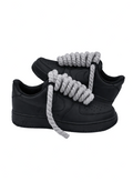 Air Force 1 Blk x Ropes Grey Light Grey