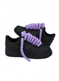 Air Force 1 Blk x Ropes Pastel Purple