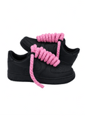 Air Force 1 Blk x Ropes Rosa