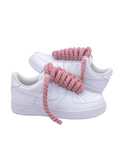 Air Force 1 Wht x Ropes Rosa