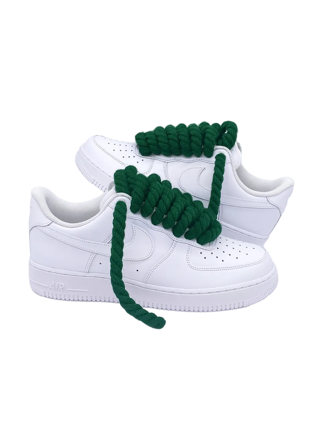 Air Force 1 Wht x Ropes Pine Green