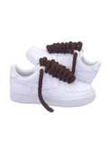 Air Force 1 Wht x Ropes Mocca Brown