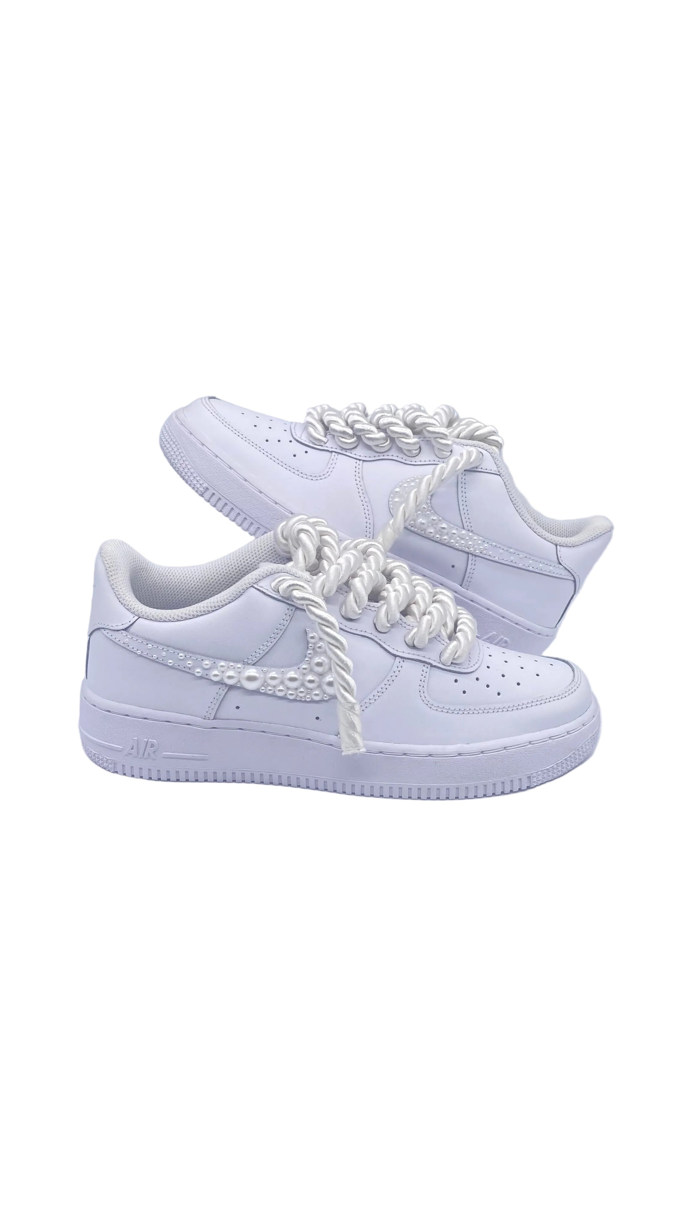 Air Force 1 x Pearl Satin Ropes
