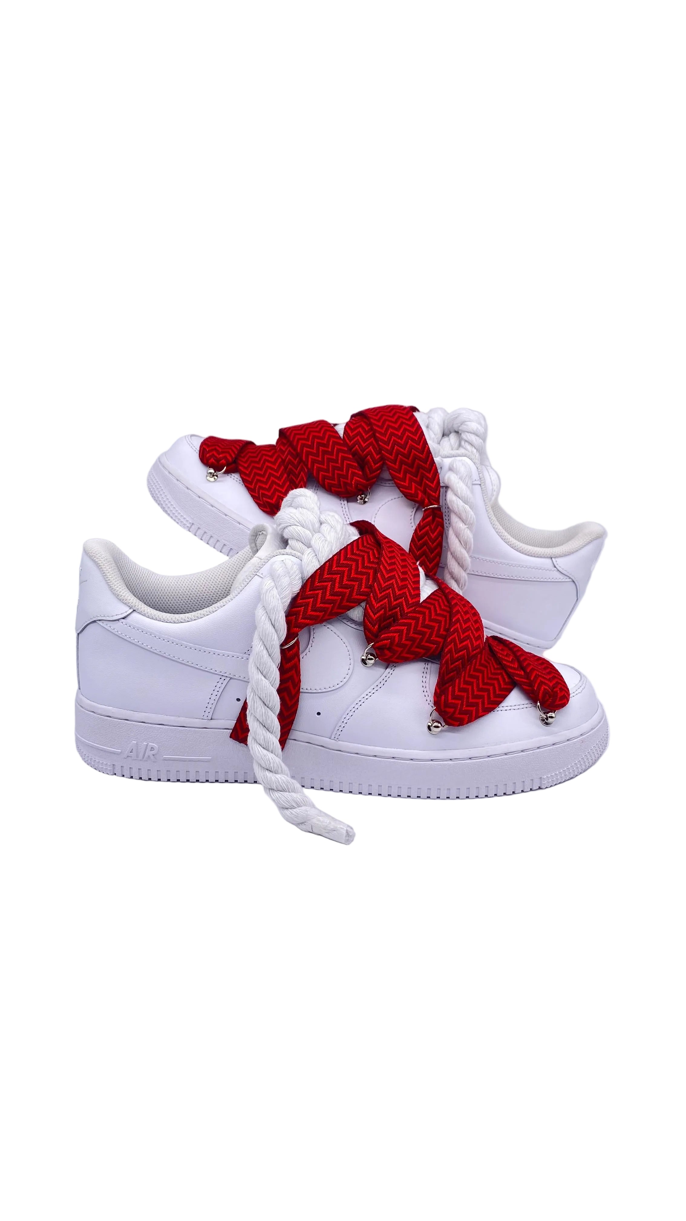 Air Force 1 x Lavin Rope Red