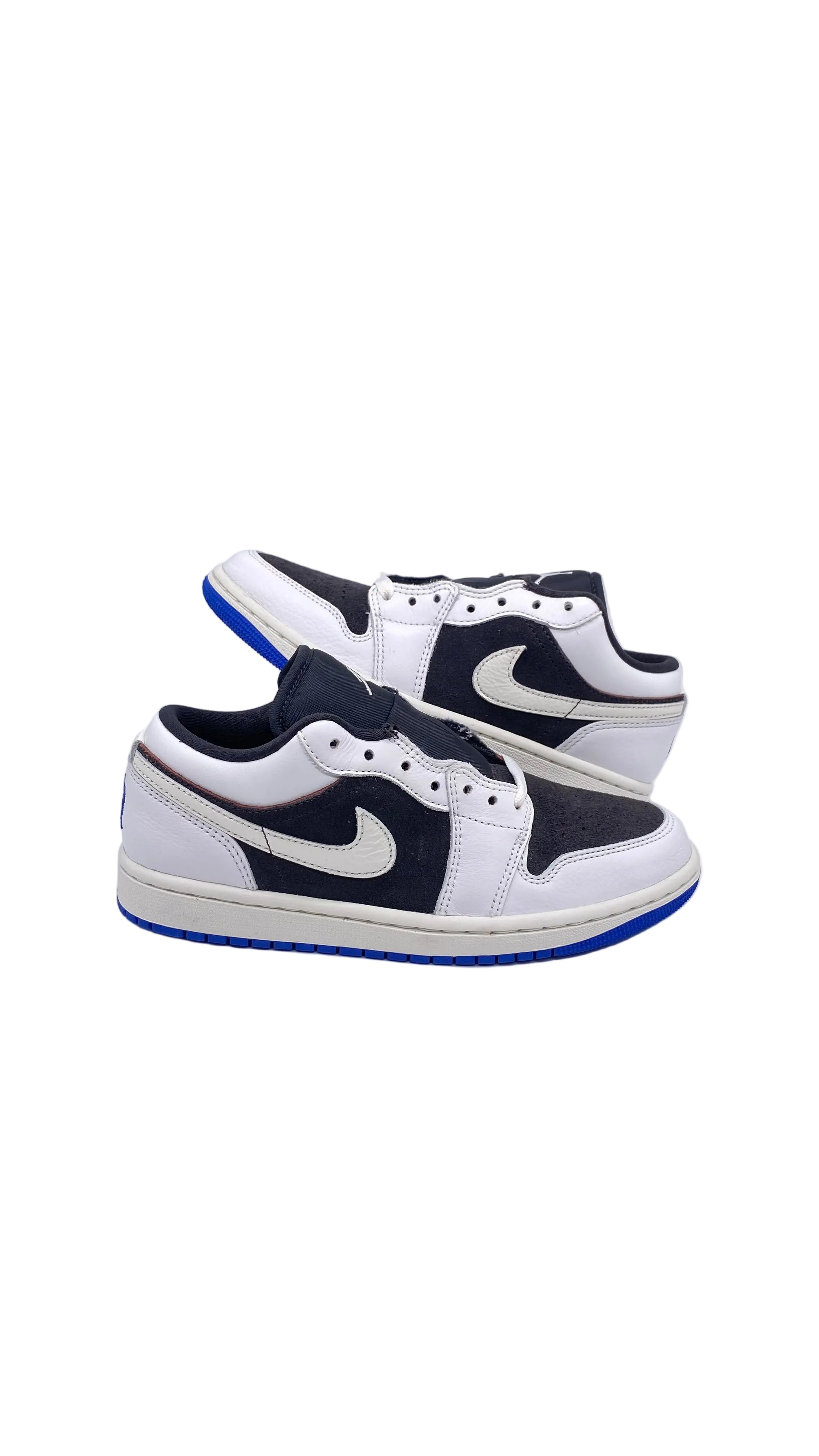 Jordan 1 Low Wht/Blu